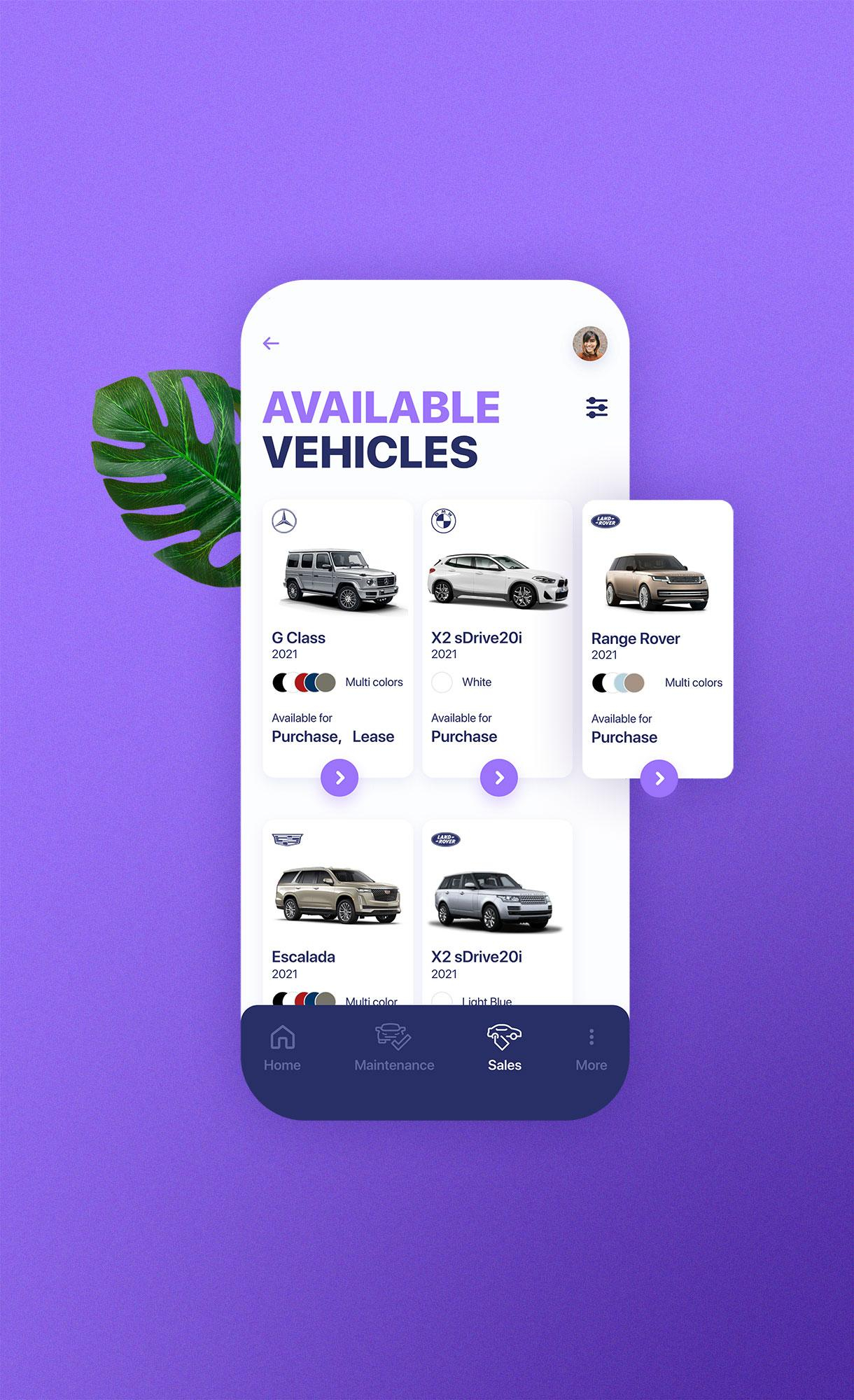 Dealership app